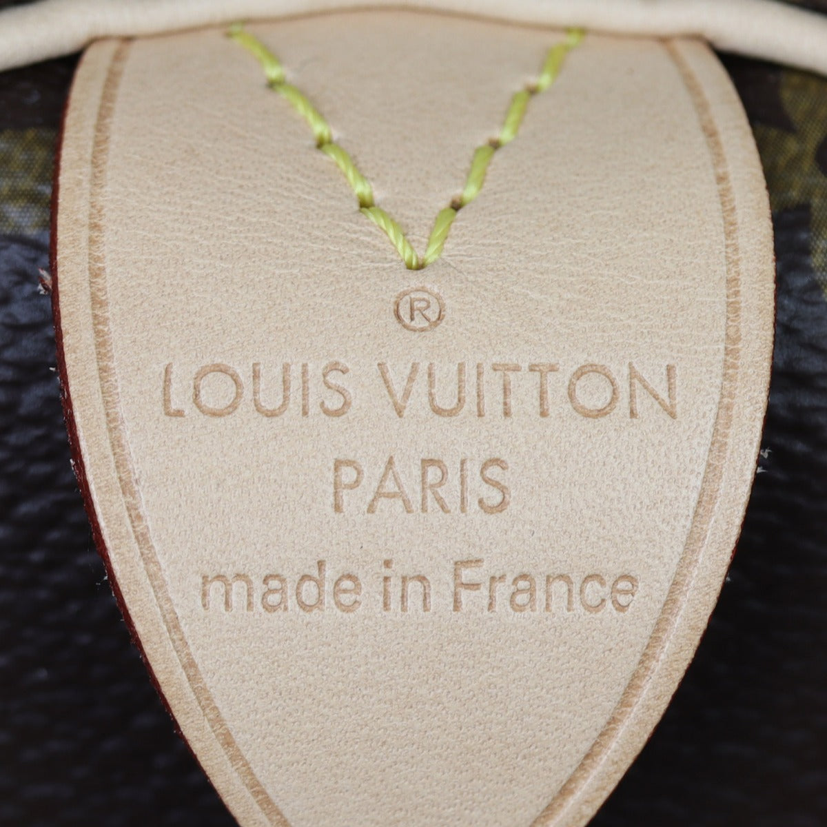 Louis Vuitton Speedy 30 Monogram Stamp