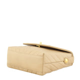 Chanel Chevron Box Flap Vintage corner