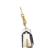 Chloe Nile Minaudiere Bracelet Bag Croc-Embossed