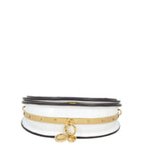 Chloe Nile Minaudiere Bracelet Bag Croc-Embossed