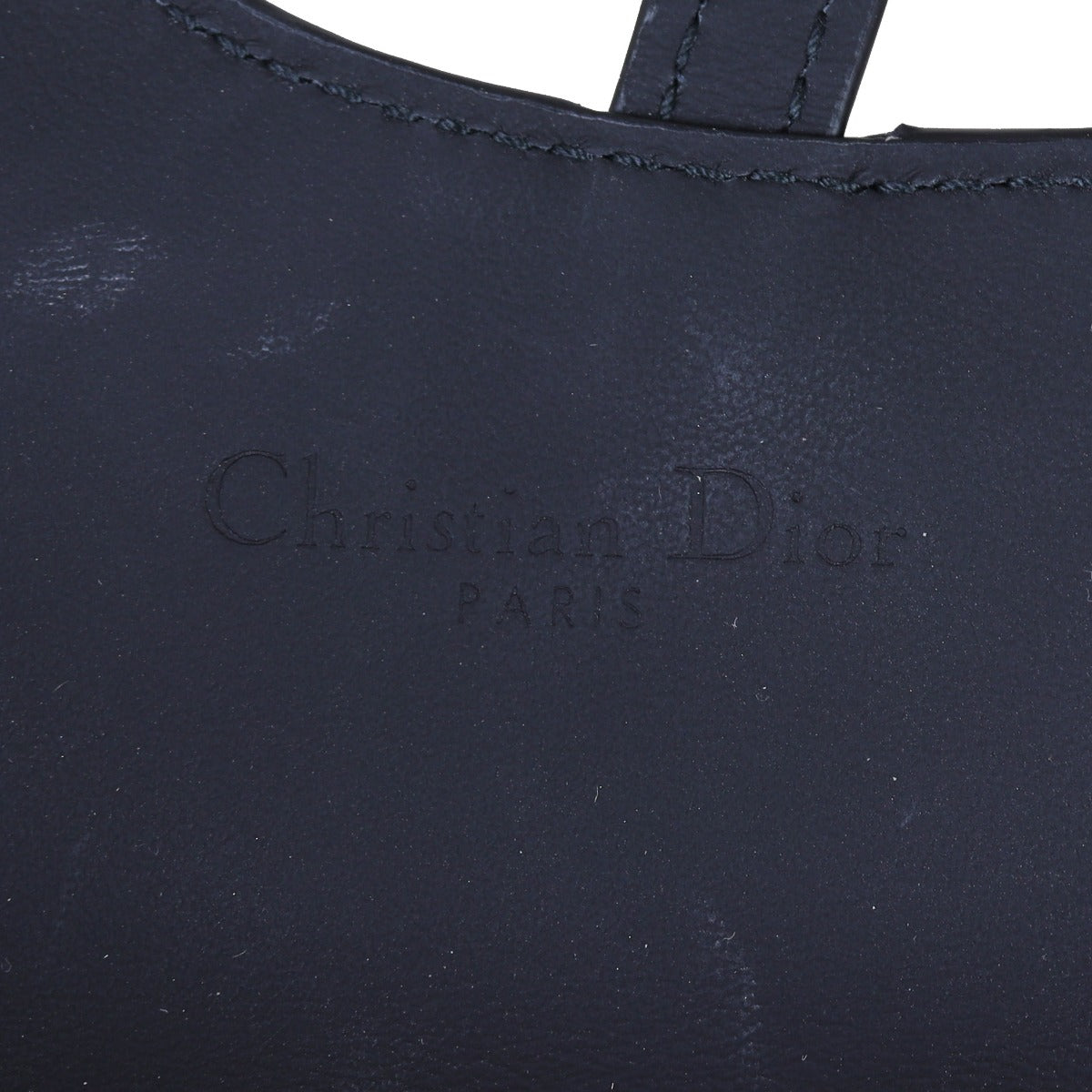 Dior Ultramatte Saddle Pouch Nano Interior Stamp