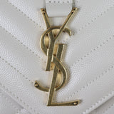 Saint Laurent Monogram Mix Matelasse Envelope Chain Bag Medium Hardware