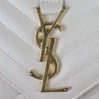 Saint Laurent Monogram Mix Matelasse Envelope Chain Bag Medium Hardware