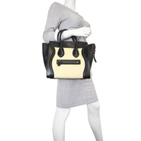 Celine Micro Luggage Tote Python man