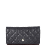 Chanel Classic CC Yen Wallet | Caviar