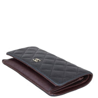 Chanel Classic CC Yen Wallet | Caviar