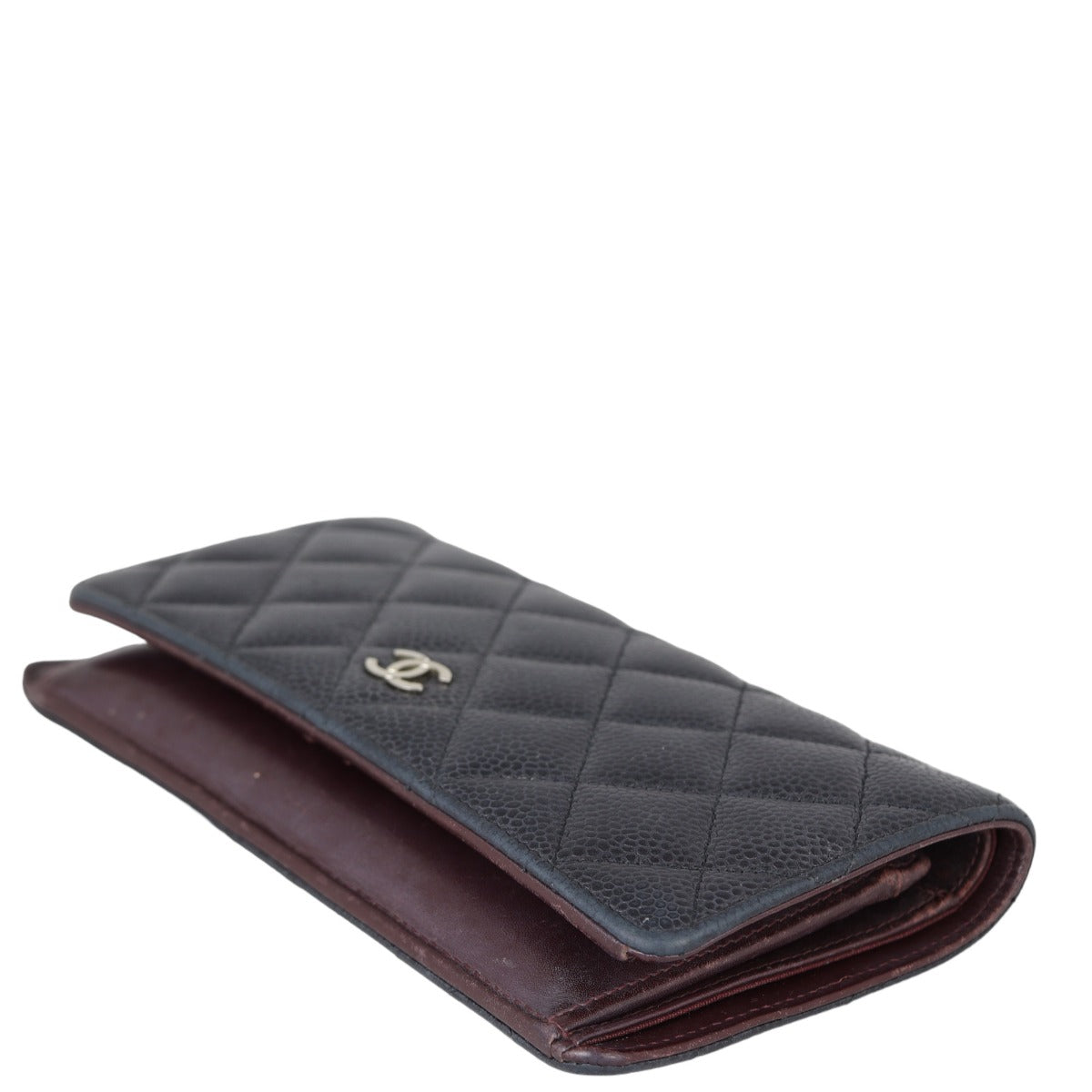 Chanel Classic CC Yen Wallet | Caviar