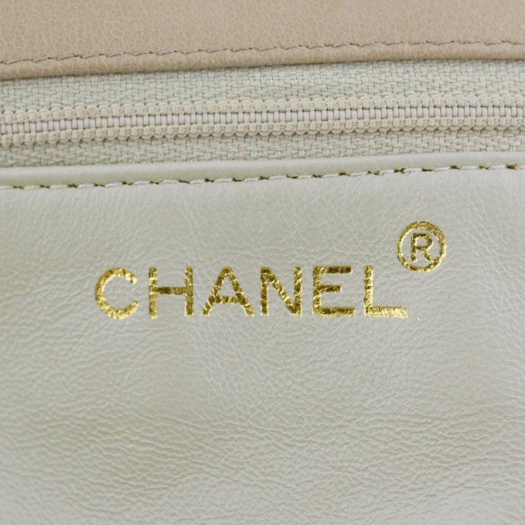 Chanel Chevron Box Flap Vintage stamp