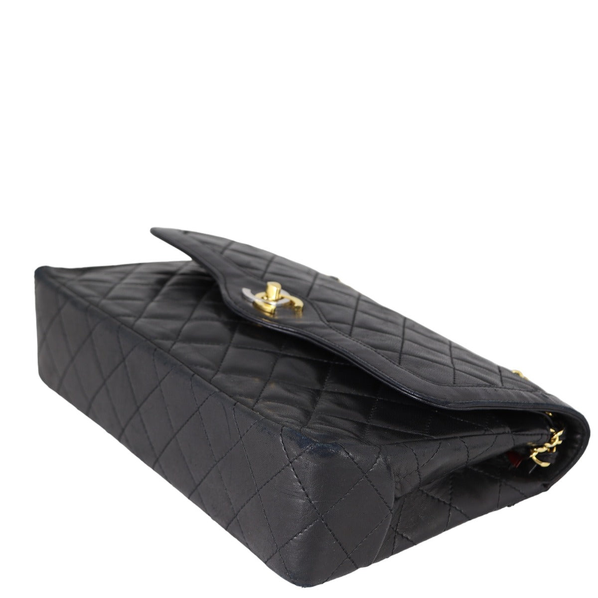 Chanel Two Tone CC Double Flap