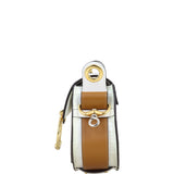 Chloe Tess Small Croc-Embossed