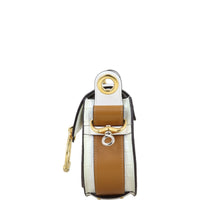 Chloe Tess Small Croc-Embossed