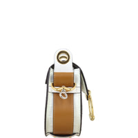 Chloe Tess Small Croc-Embossed