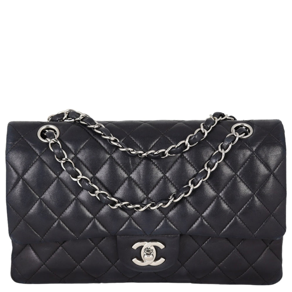 Chanel Classic Double Flap Medium | Black Lambskin 12 Series