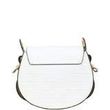 Chloe Tess Small Croc-Embossed