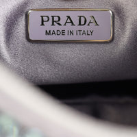Prada Re-Edition 2000 Satin Crystal Mini Bag Interior Stamp
