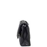 Chanel Classic Double Flap Medium | Black Lambskin 12 Series
