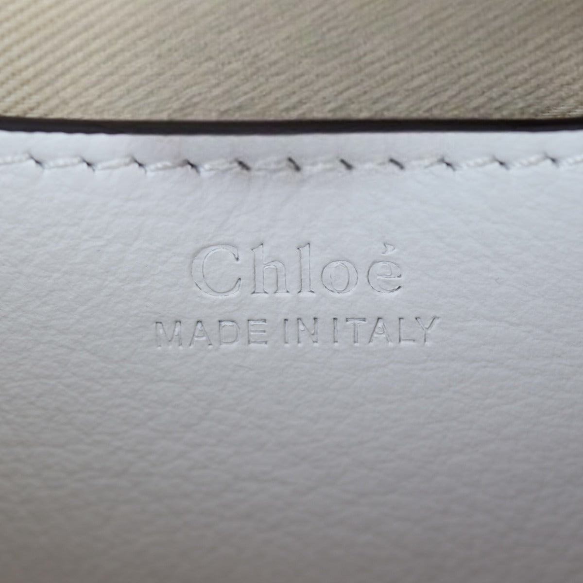 Chloe Tess Small Croc-Embossed