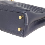 Saint Laurent Chevron Shopping Tote