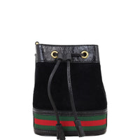 Gucci Ophidia Suede Bucket Bag Mini