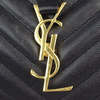 Saint Laurent Chevron Shopping Tote