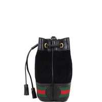Gucci Ophidia Suede Bucket Bag Mini