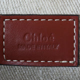 Chloe Woody Shoulder Tote Medium Interior Stamp