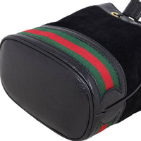 Gucci Ophidia Suede Bucket Bag Mini