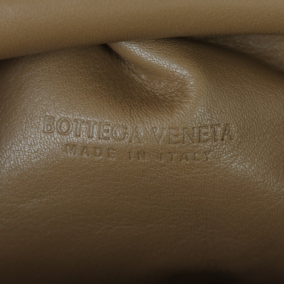 Bottega Veneta The Pouch Interior Stamp