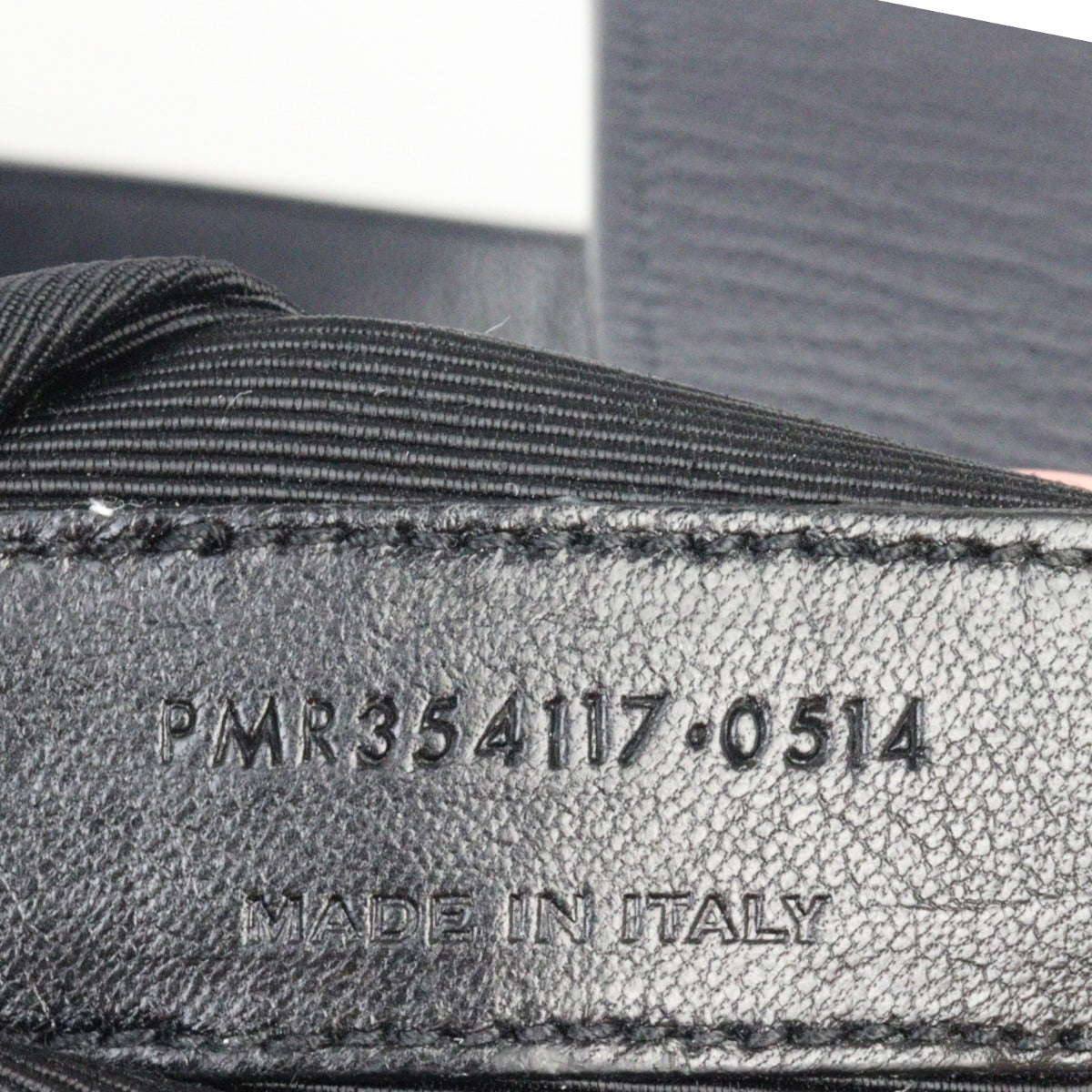 Saint Laurent Chevron Shopping Tote