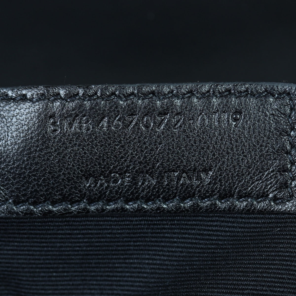 Saint Laurent Toy Loulou Date Code