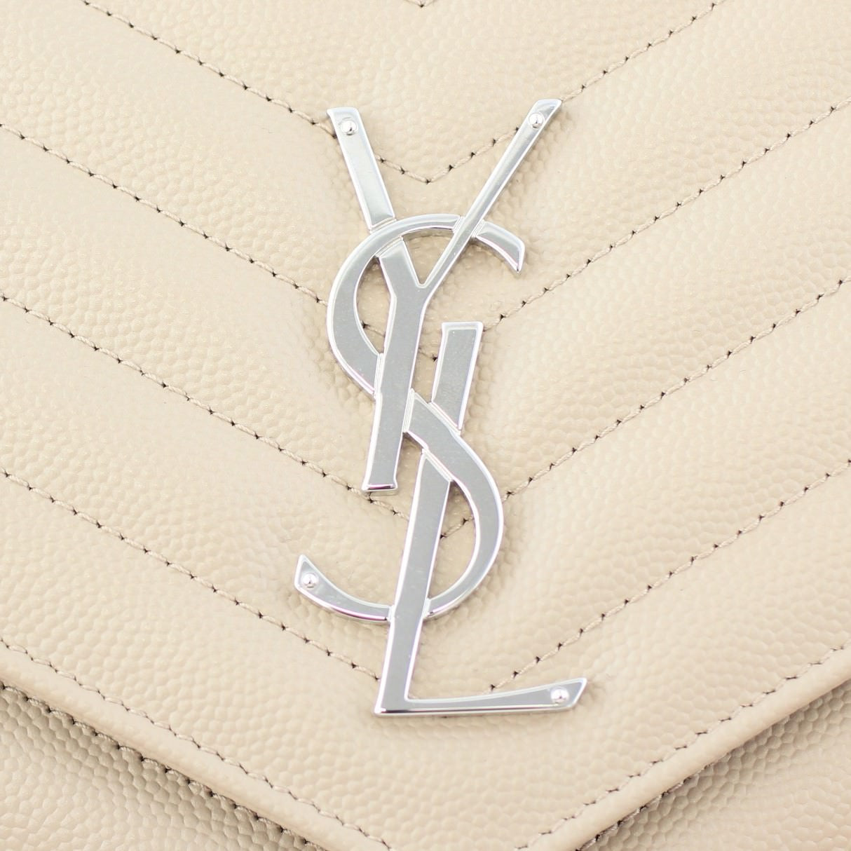 Saint Laurent Monogram Chain Wallet hardware