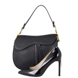 Dior Saddle Bag with Embroidered Strap
