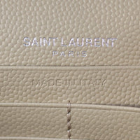 Saint Laurent Monogram Chain Wallet stamp