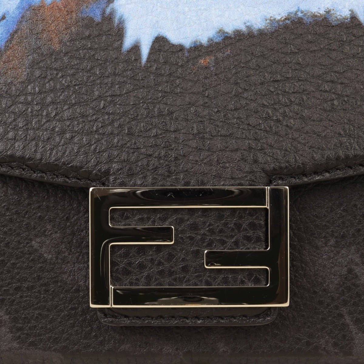 Fendi Baguette Soft Trunk Printed Leather