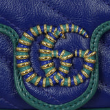 Gucci GG Marmont Matelasse Super Mini Shoulder Bag Logo