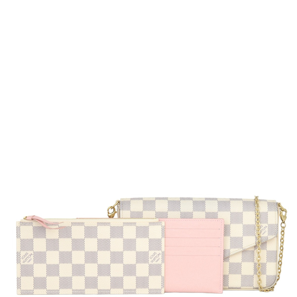 Louis Vuitton Pochette Felicie Damier Azur