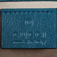 Gucci GG Marmont Matelasse Super Mini Shoulder Bag Interior Stamp