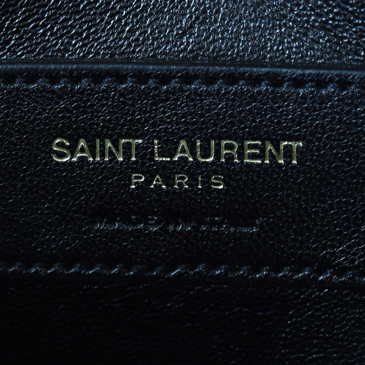 Saint Laurent Kate Tassel Chain Bag Medium Suede Interior Stamp