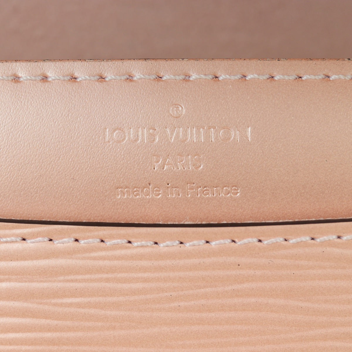 Louis Vuitton Louise PM Epi Interior Stamp