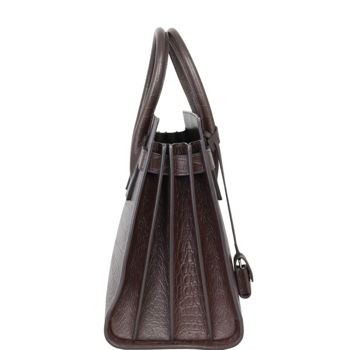 Saint Laurent Sac de Jour Small Croc-Embossed