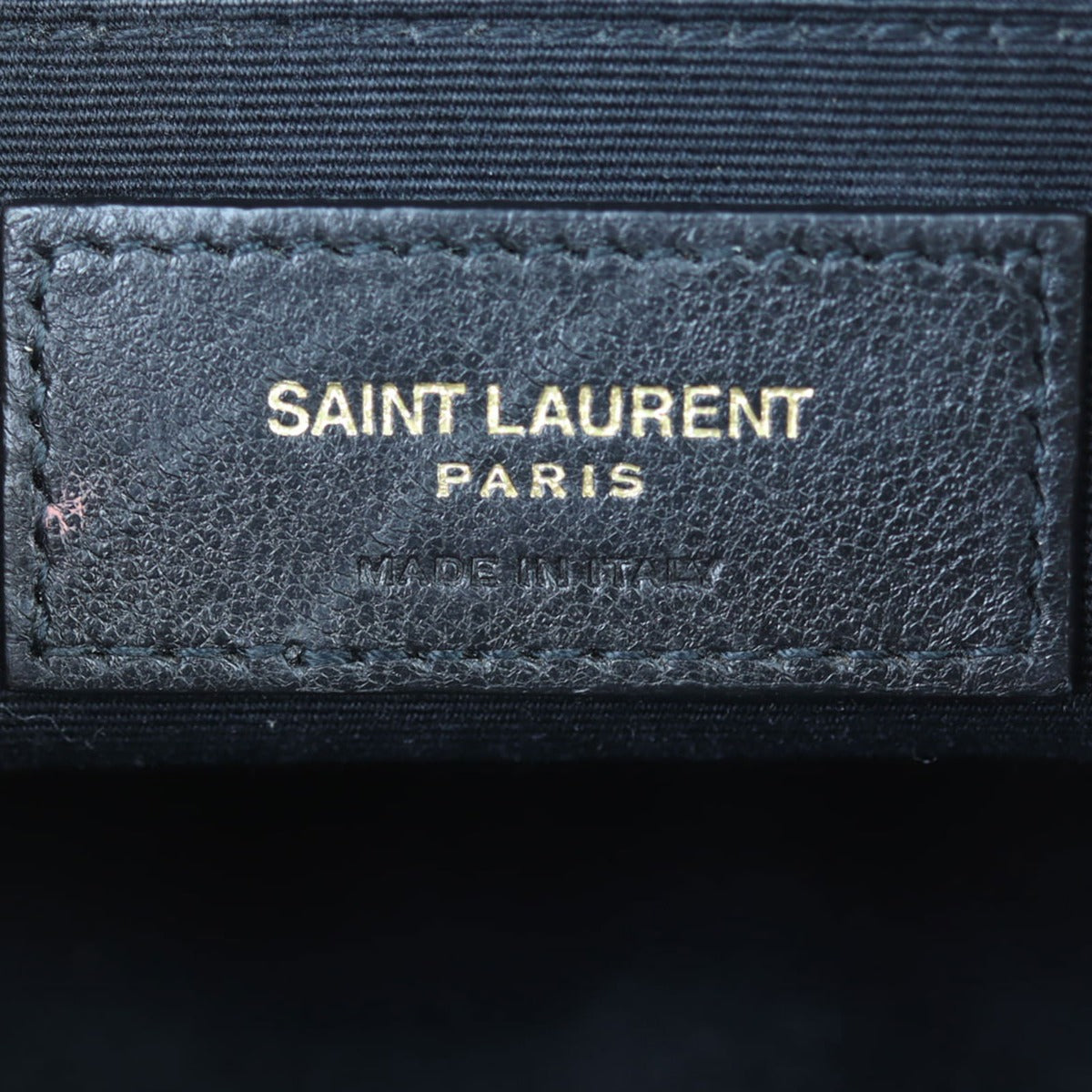 Saint Laurent Lou Camera Bag Interior Stamp