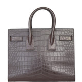 Saint Laurent Sac de Jour Small Croc-Embossed