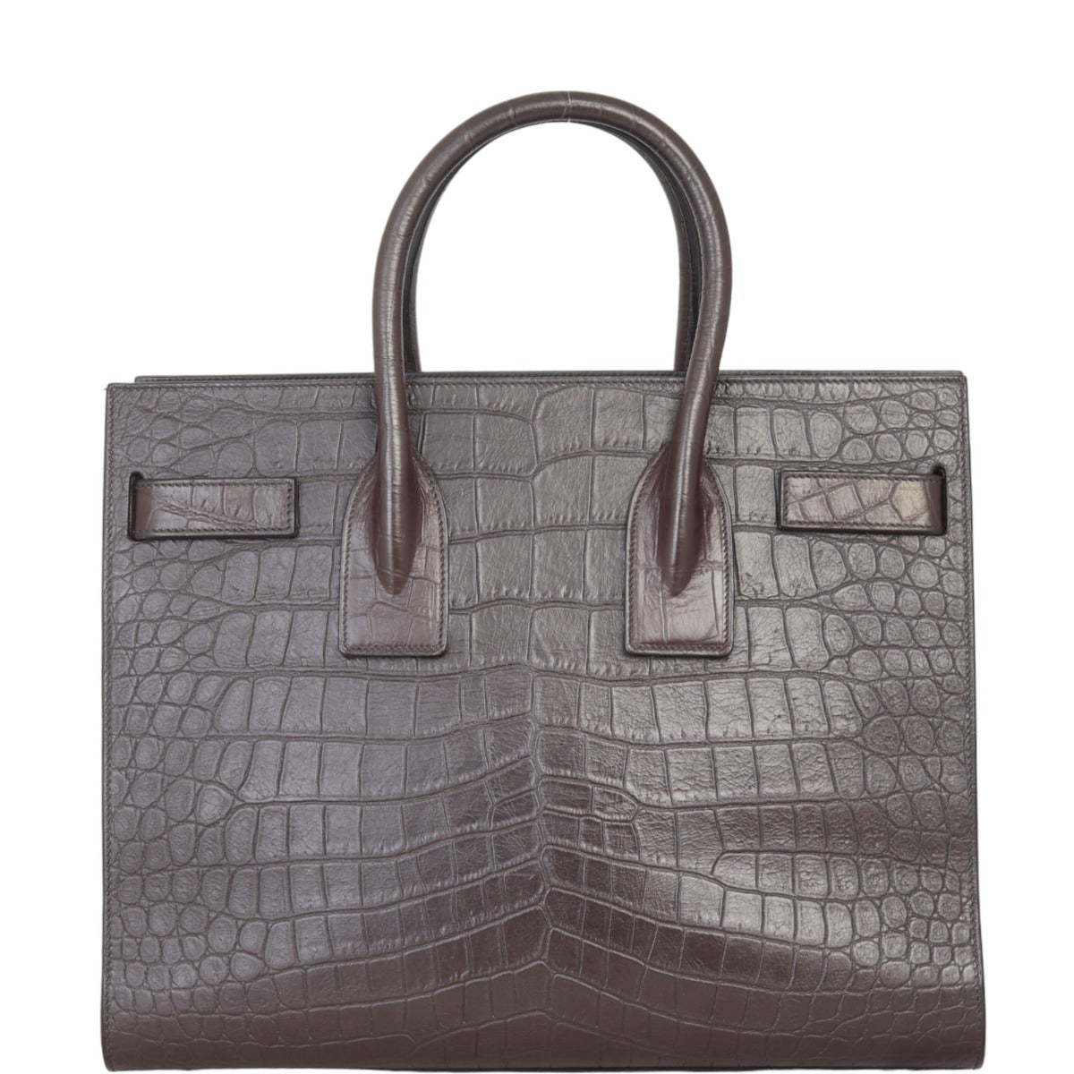 Saint Laurent Sac de Jour Small Croc-Embossed