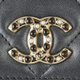 Chanel Embellished CC Compact Wallet Hardware