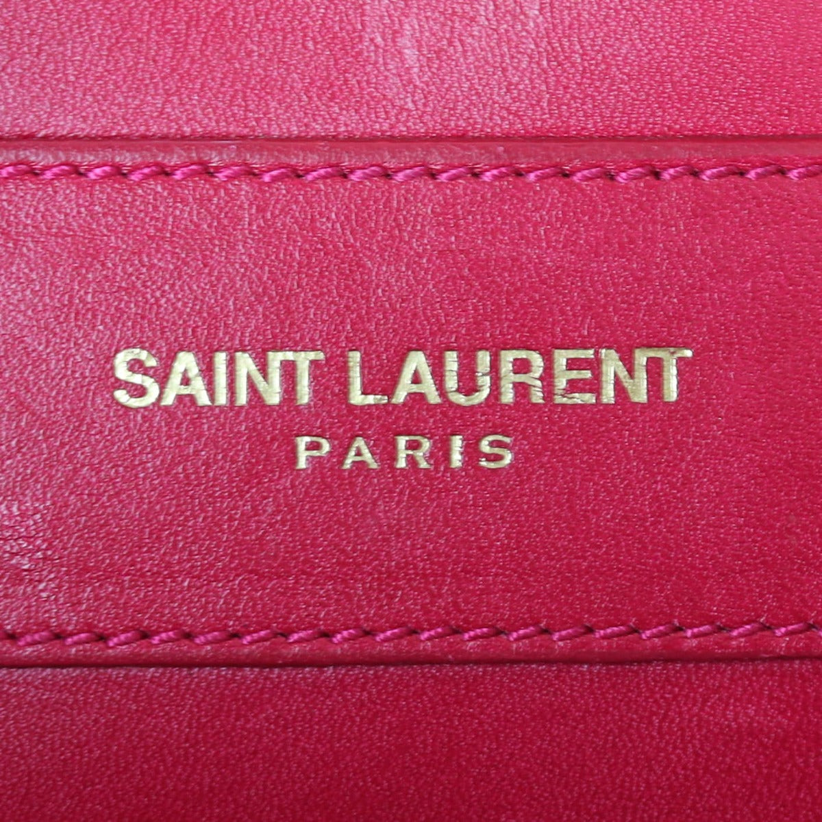 Saint Laurent Classic Duffle Interior Stamp