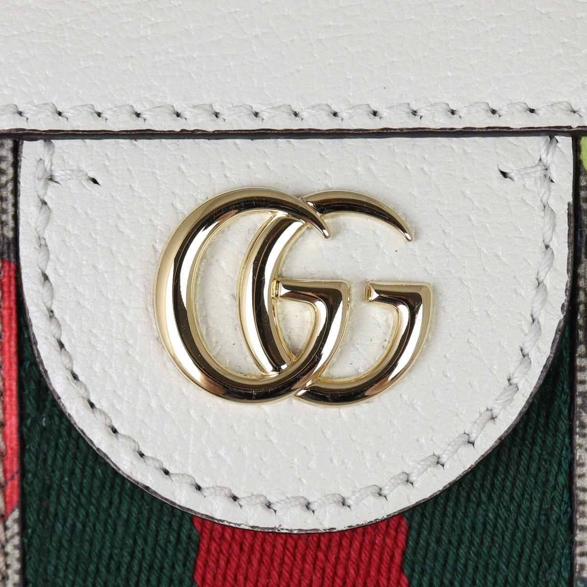 Gucci Ophidia GG Supreme Flora Small Shoulder Bag Hardware