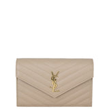 Saint Laurent Cassandre Envelope Chain Wallet