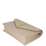 Saint Laurent Cassandre Envelope Chain Wallet