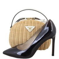 Prada Saffiano Odette Basket Handle Bag