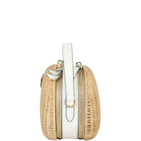Prada Saffiano Odette Basket Handle Bag